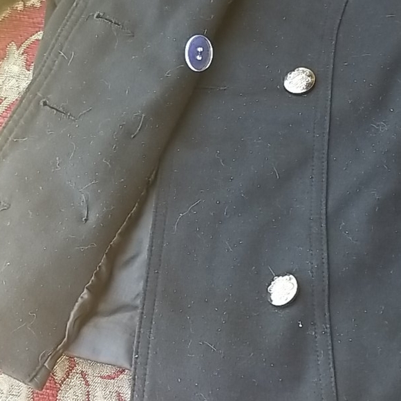 Black Crop Lined Jacket - Picture 7 of 8